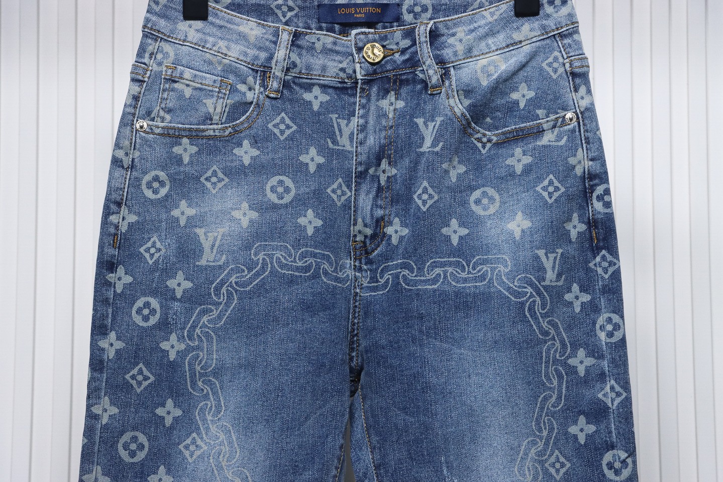 Louis Vuitton 2023ss Printed Monogram Jeans