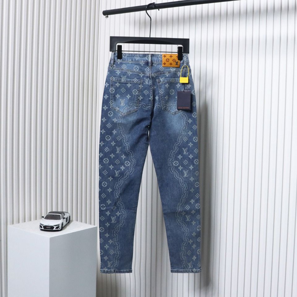 Louis Vuitton 2023ss Printed Monogram Jeans
