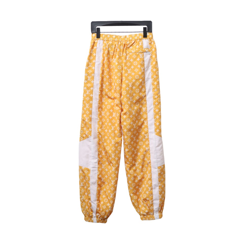 Louis Vuitton 24Fw All Over Print Monogram Contrast Color Trousers