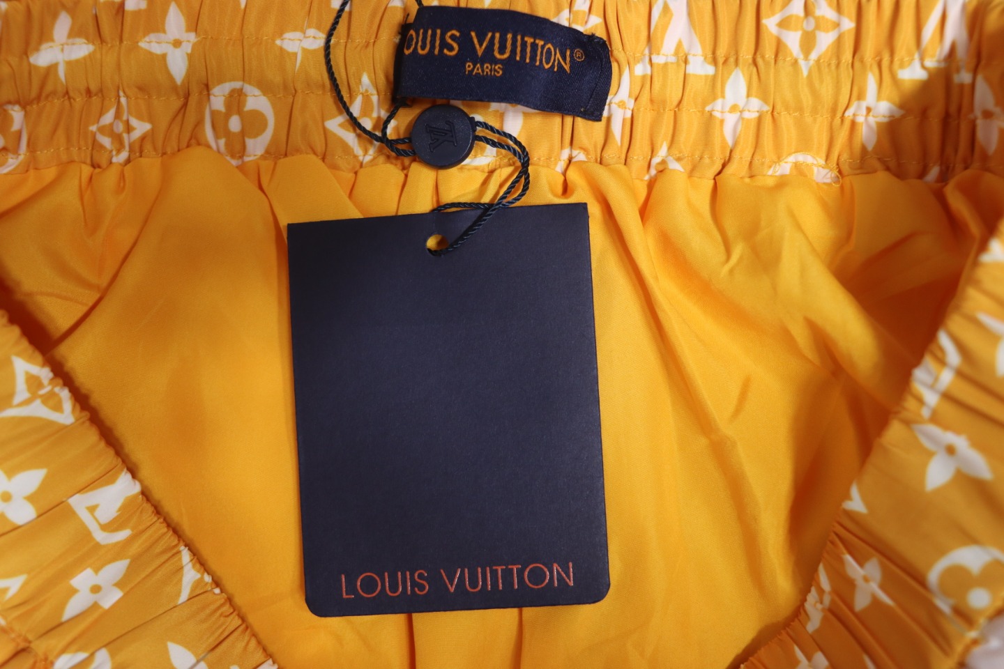 Louis Vuitton 24Fw All Over Print Monogram Contrast Color Trousers