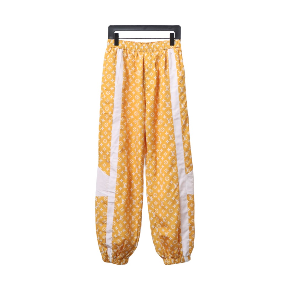 Louis Vuitton 24Fw All Over Print Monogram Contrast Color Trousers