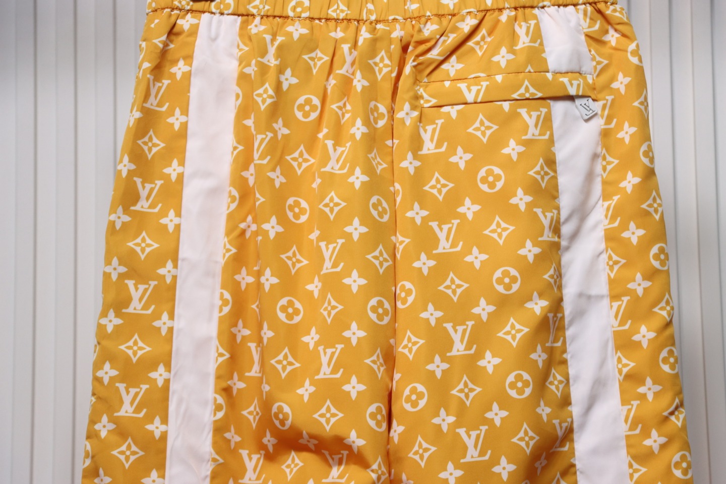 Louis Vuitton 24Fw All Over Print Monogram Contrast Color Trousers