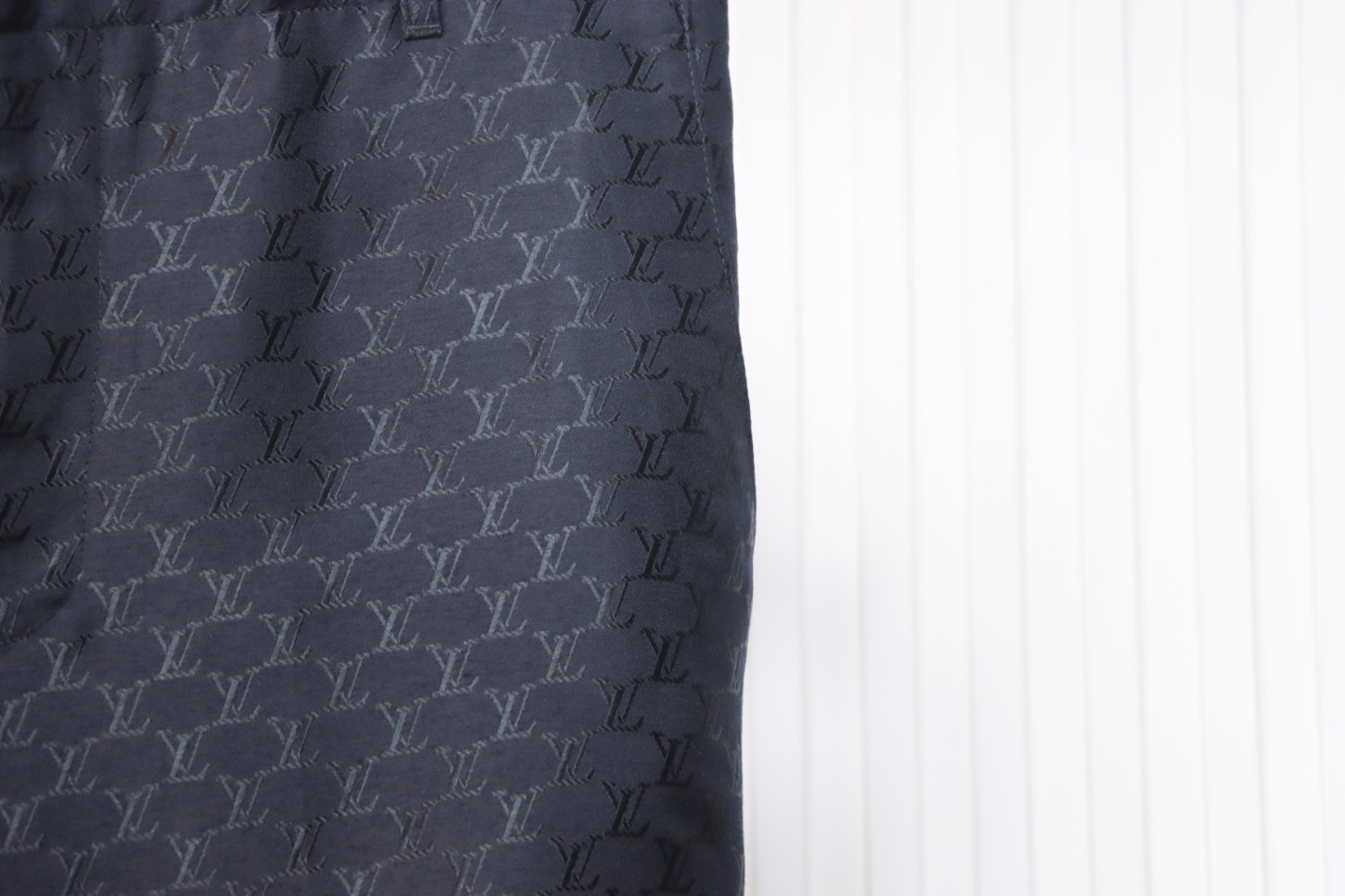 Louis Vuitton 24FW All Over Printed Dark Pattern Trousers