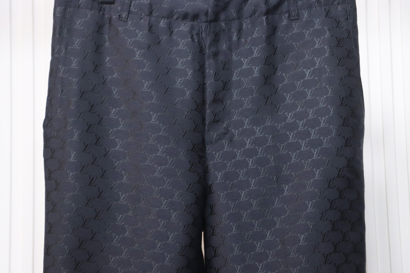 Louis Vuitton 24FW All Over Printed Dark Pattern Trousers