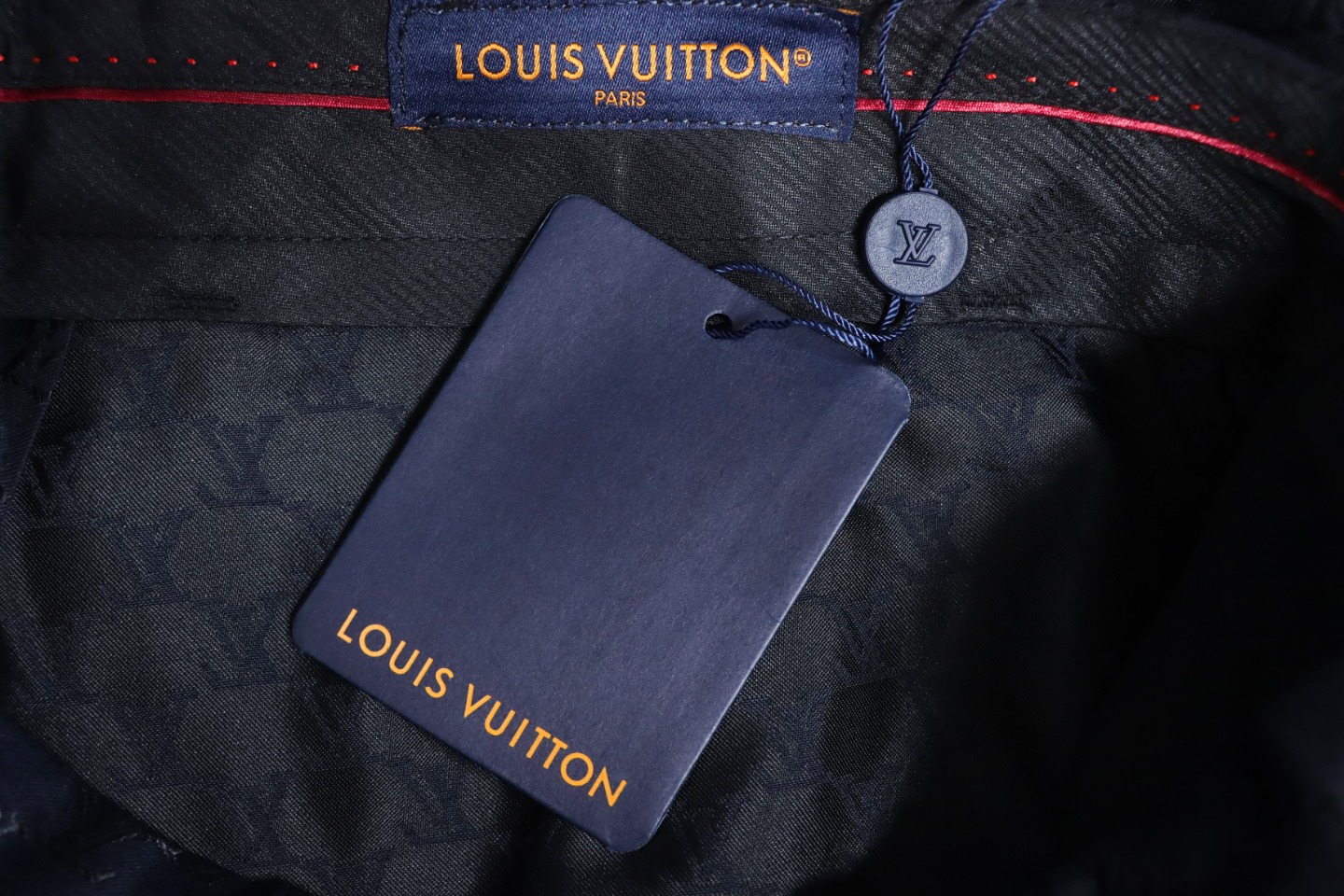 Louis Vuitton 24FW All Over Printed Dark Pattern Trousers