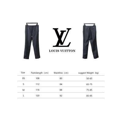 Louis Vuitton 24FW All Over Printed Dark Pattern Trousers 02