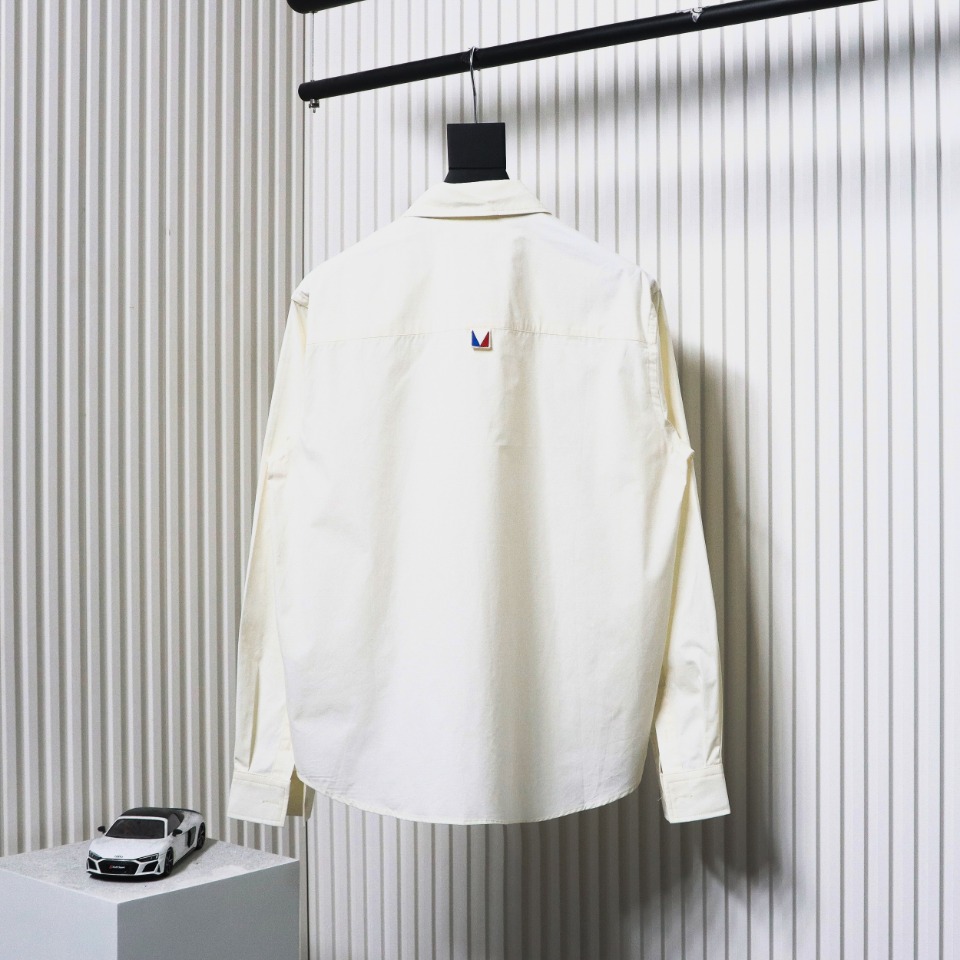 Louis Vuitton 24FW Bead Embroidery Long Sleeve Shirt