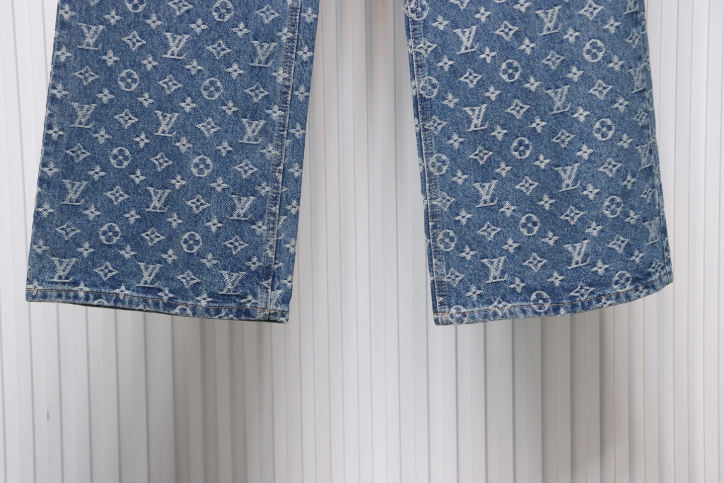 Louis Vuitton 24Fw Catwalk Style Monogram Jeans