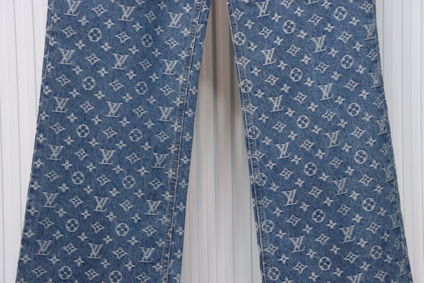 Louis Vuitton 24Fw Catwalk Style Monogram Jeans