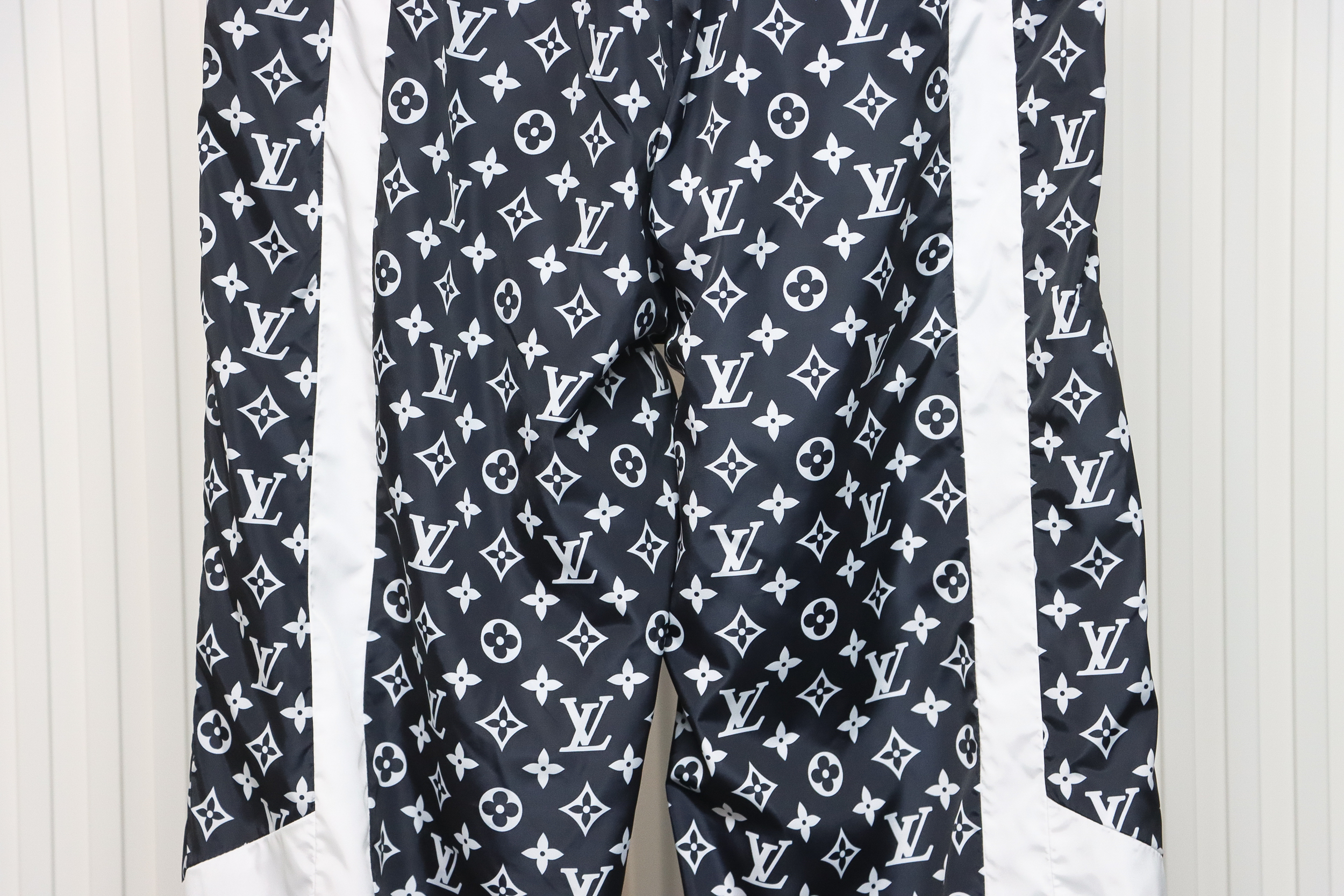 Louis Vuitton 24Fw Colorblock Monogram Sports Pants