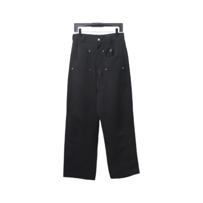 Louis Vuitton 24FW Turquoise Wool Trousers 01