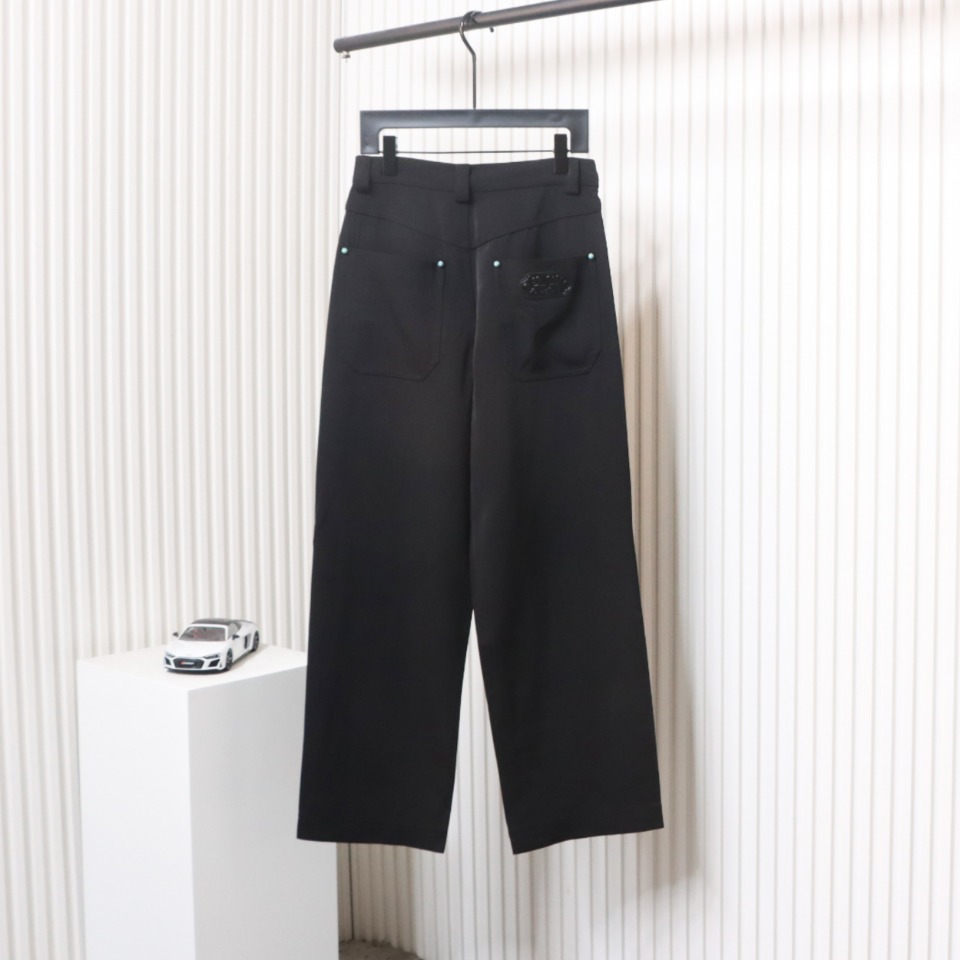Louis Vuitton 24FW Turquoise Wool Trousers