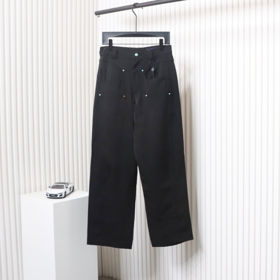 Louis Vuitton 24FW Turquoise Wool Trousers