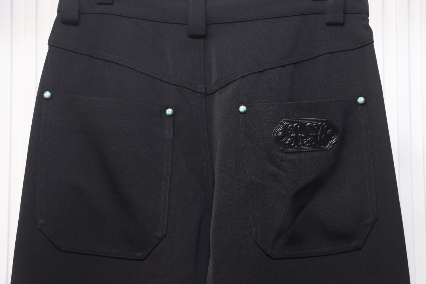 Louis Vuitton 24FW Turquoise Wool Trousers