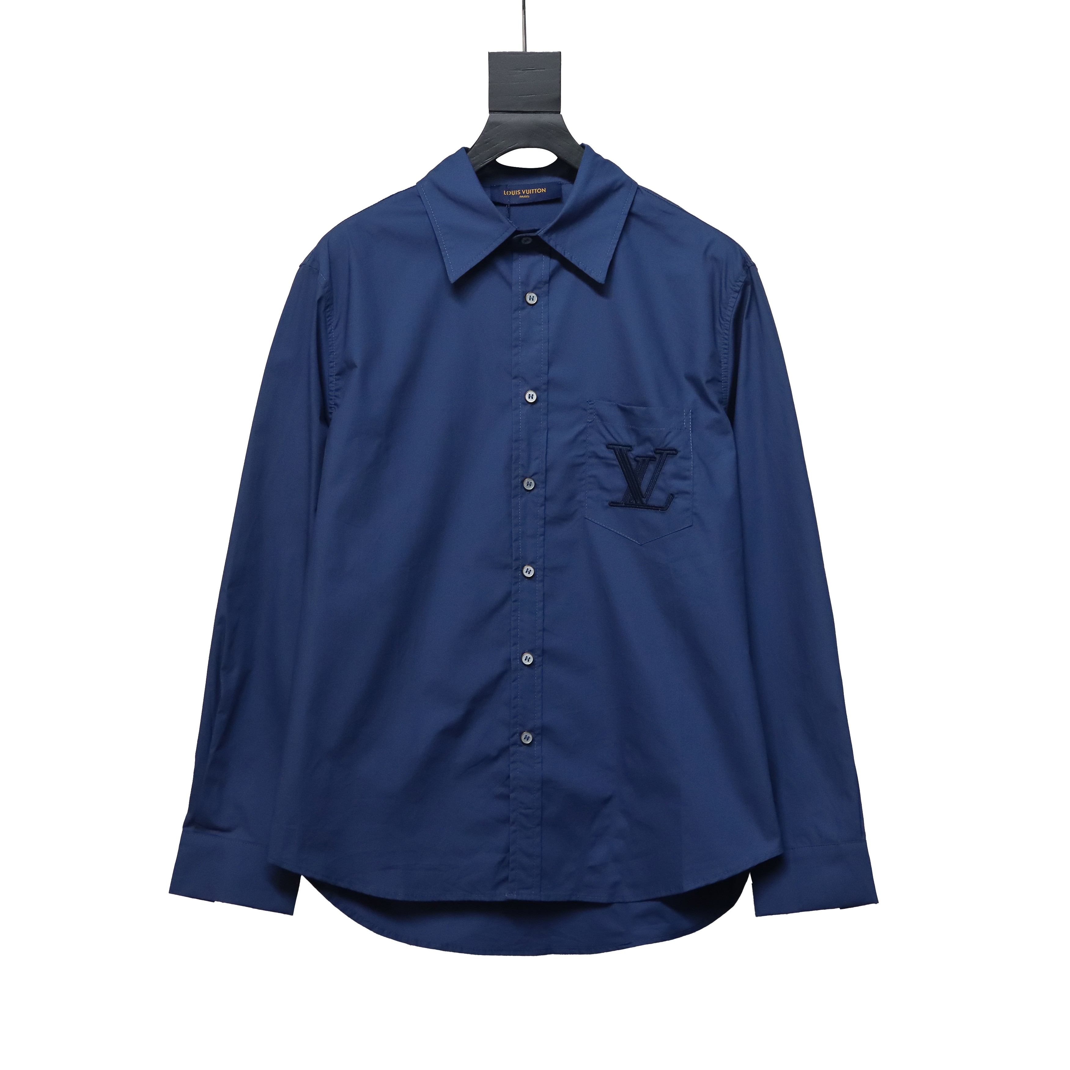 Louis Vuitton 24SS Belt Monogram Embroidery Long Sleeve Shirt