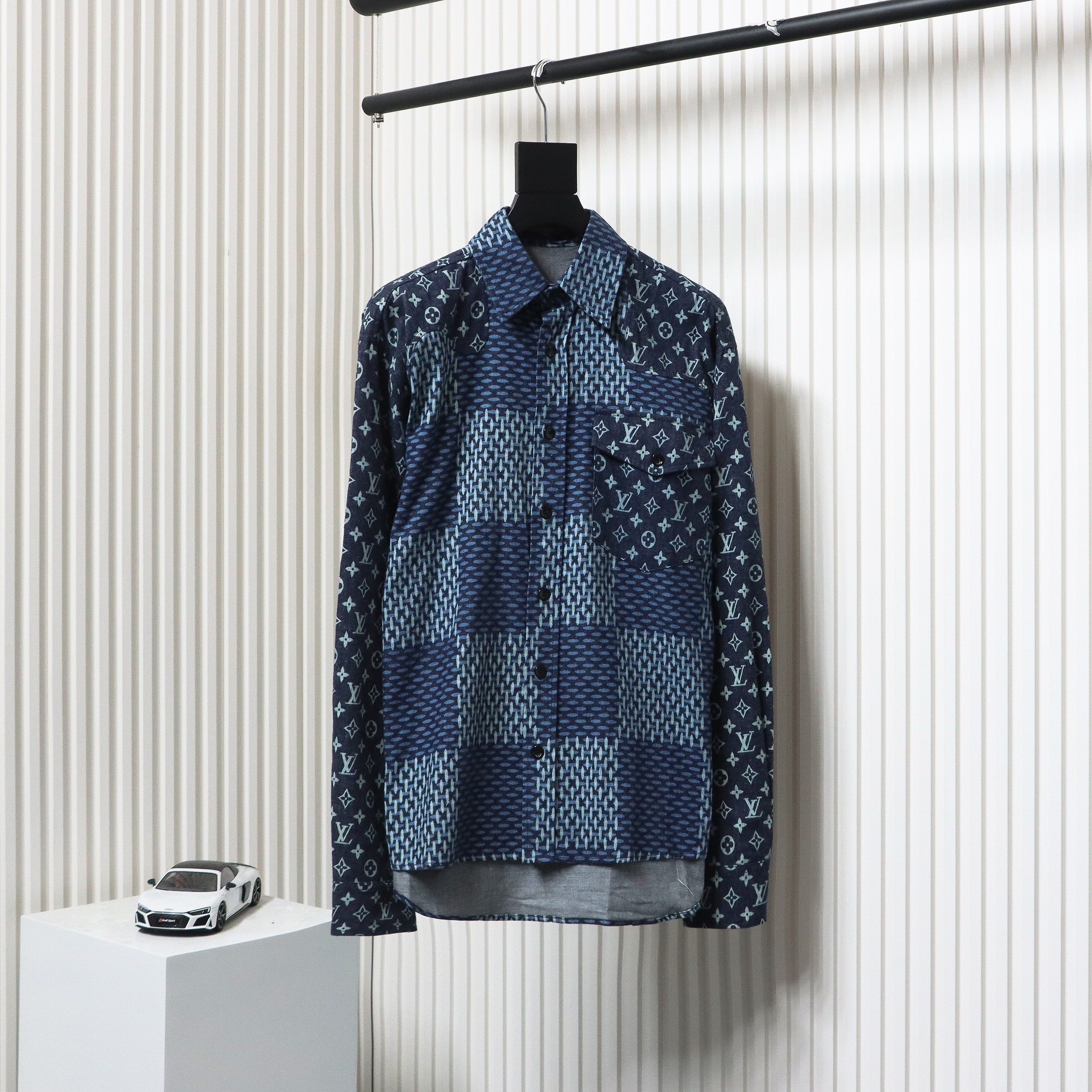 Louis Vuitton 24ss Checkered Shirt