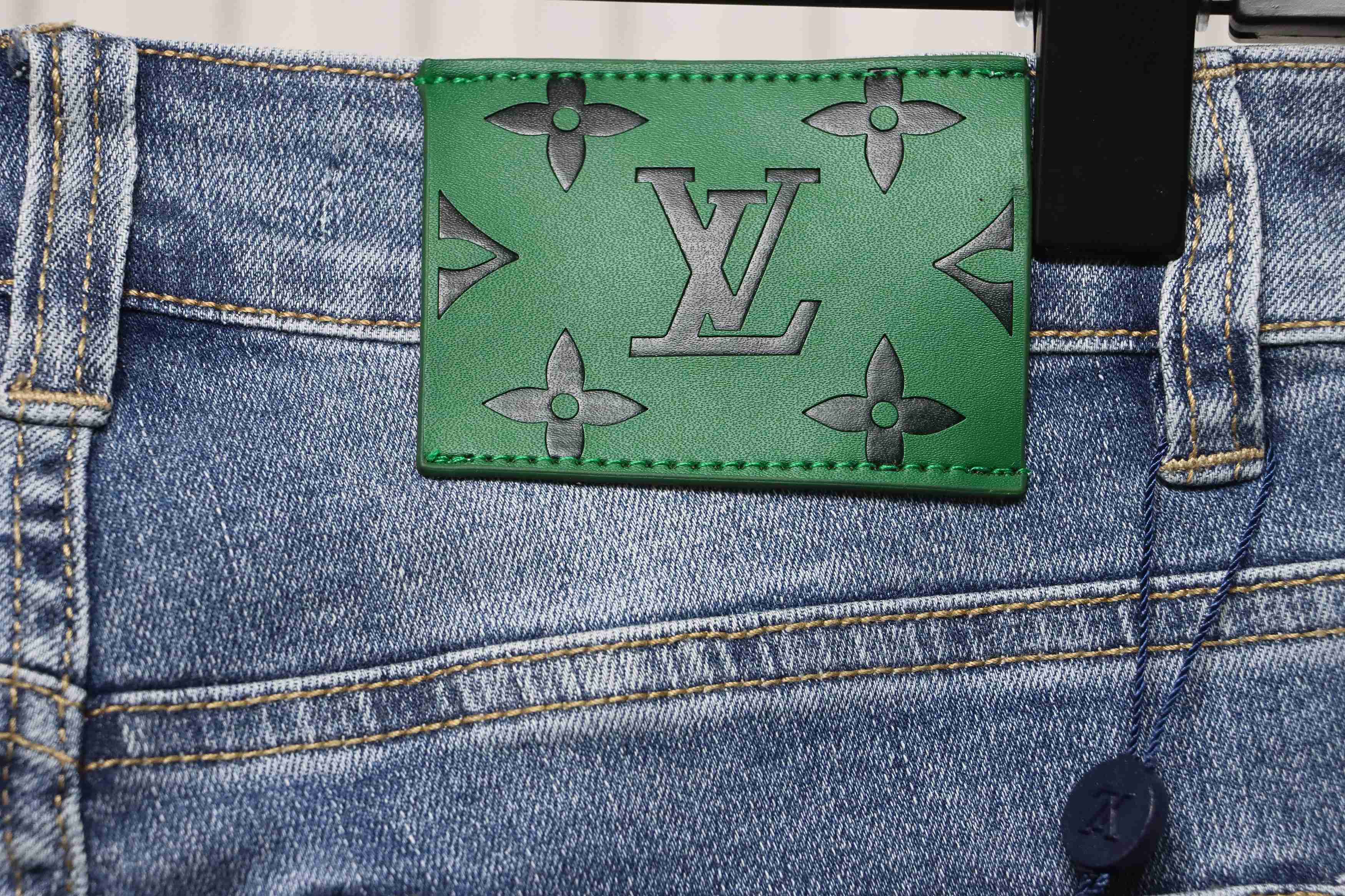 Louis Vuitton 24SS Duck Patch Embroidered Jeans