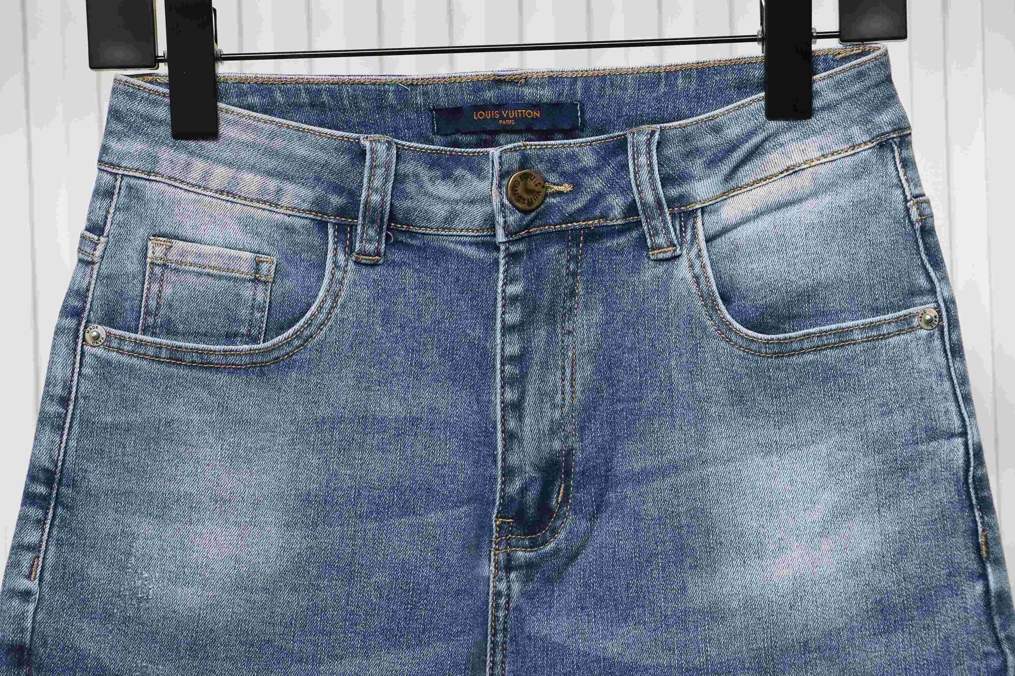 Louis Vuitton 24SS Duck Patch Embroidered Jeans