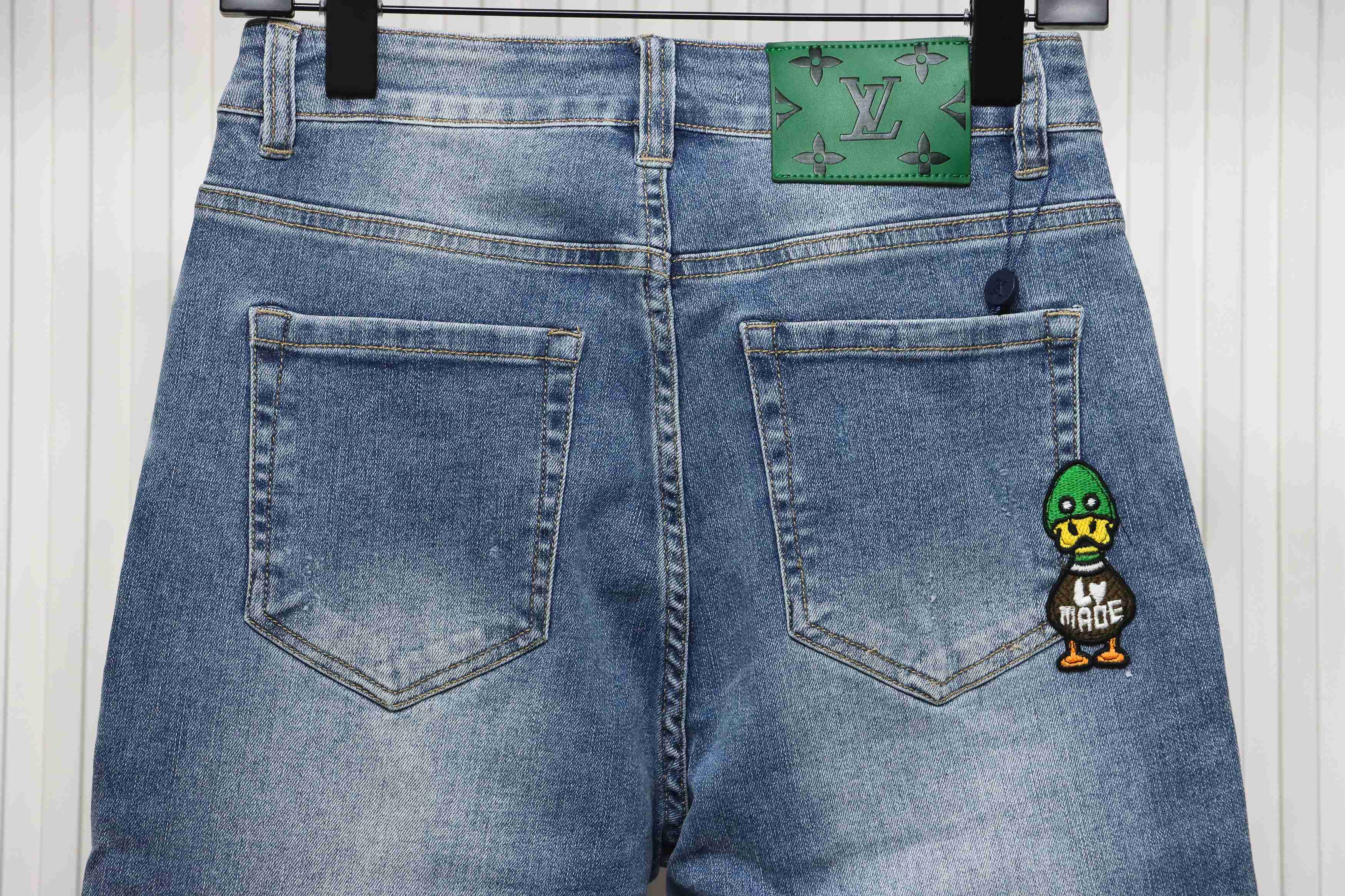 Louis Vuitton 24SS Duck Patch Embroidered Jeans