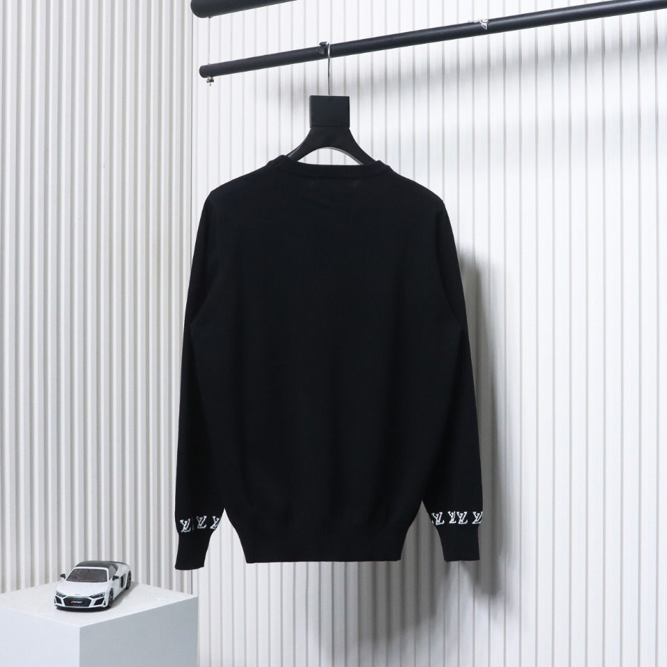 Louis Vuitton 24SS Lettering Long Sleeve Round Neck Sweater