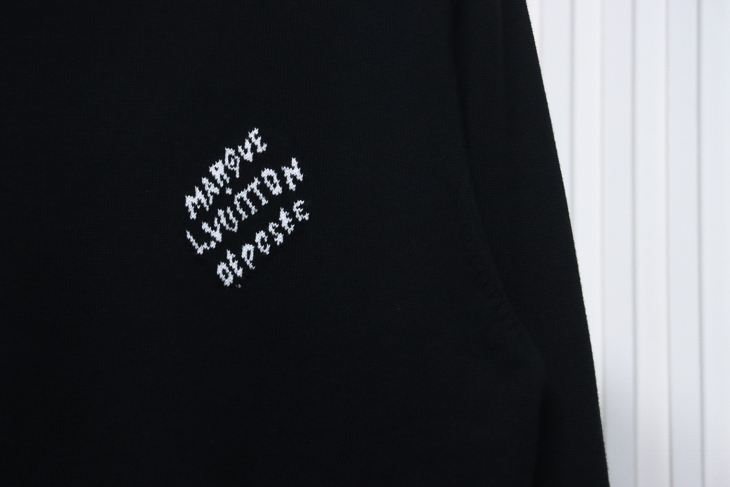 Louis Vuitton 24SS Lettering Long Sleeve Round Neck Sweater