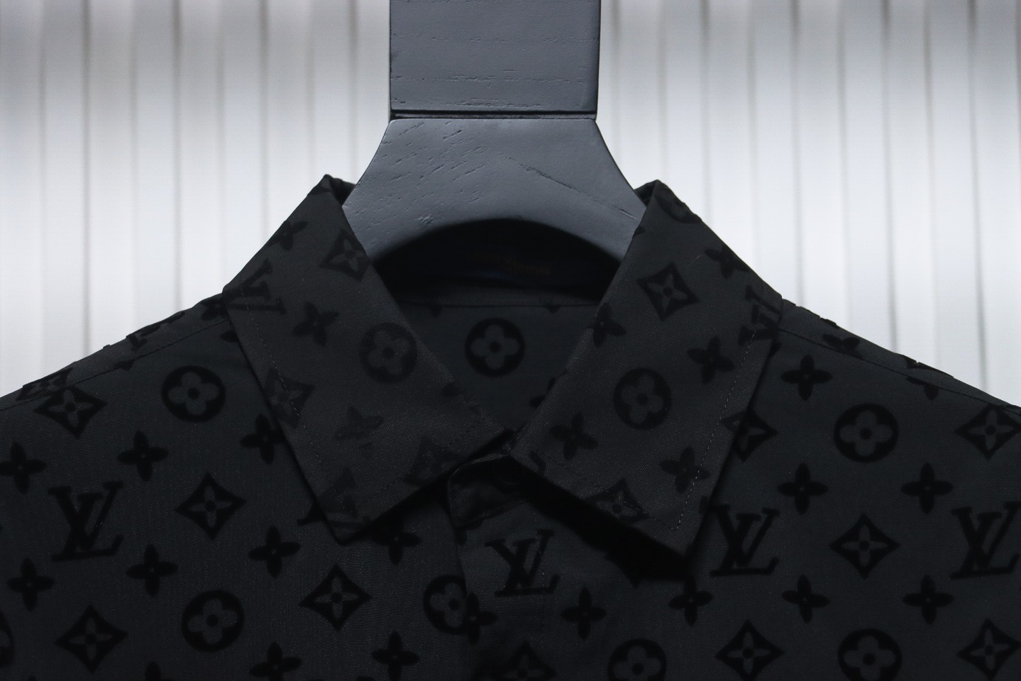 Louis Vuitton All-Over Logo Flocked Shirt