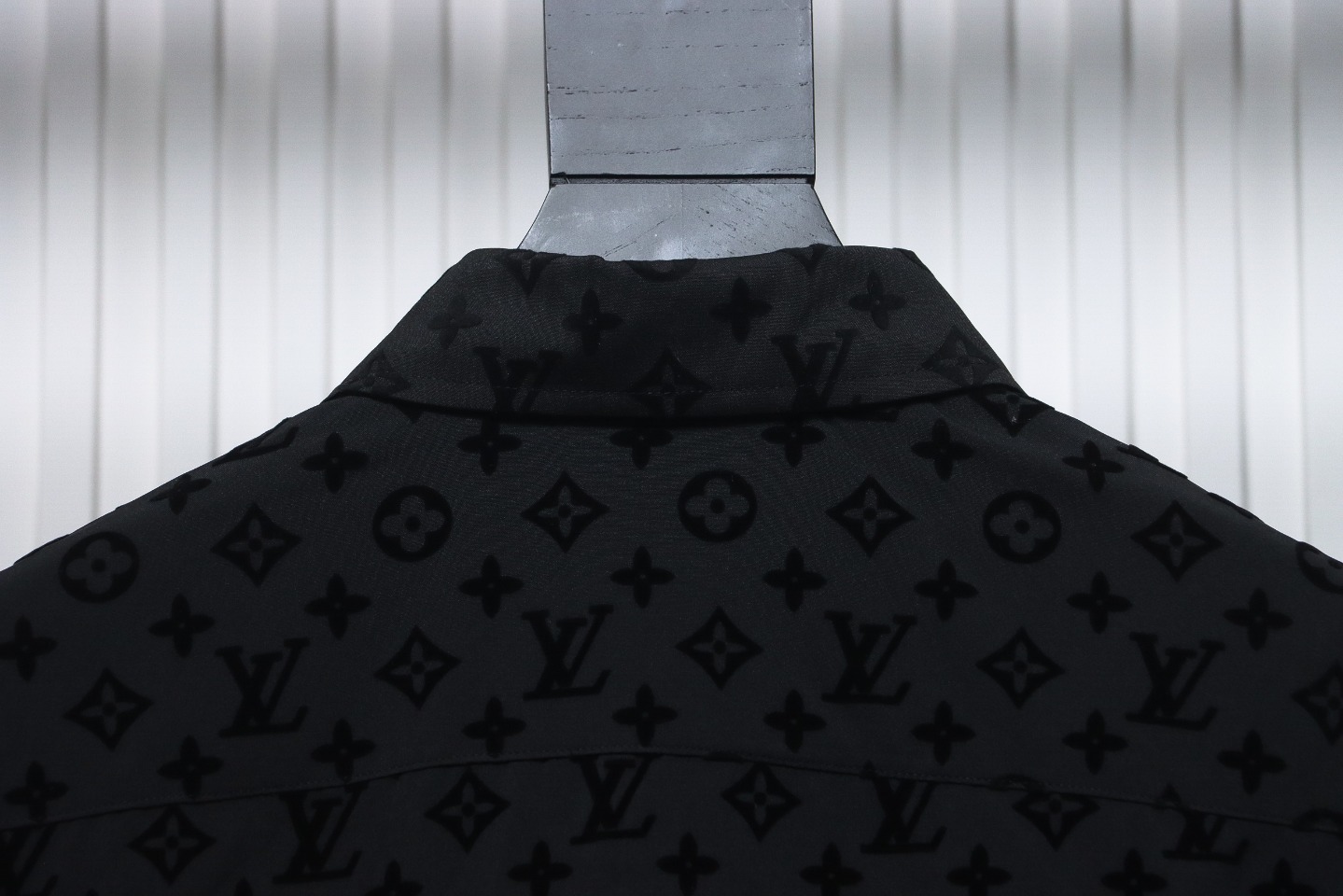Louis Vuitton All-Over Logo Flocked Shirt