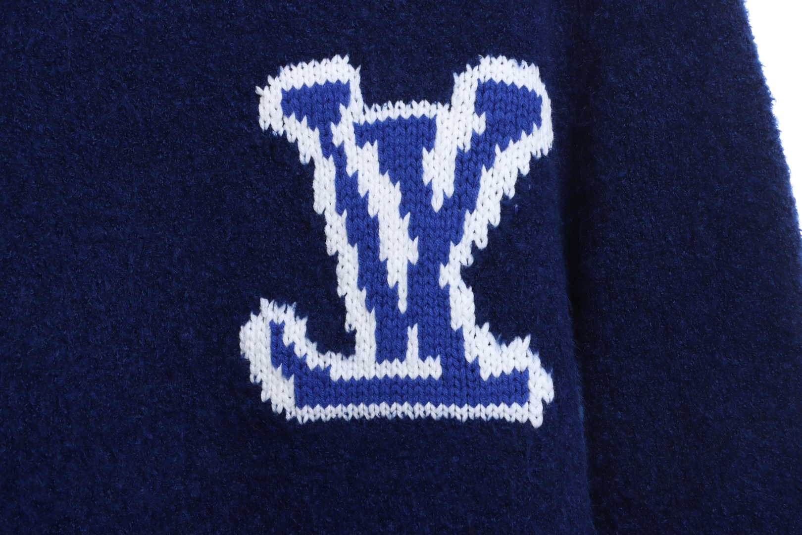 Louis Vuitton Classic LOGO Sweater Blue