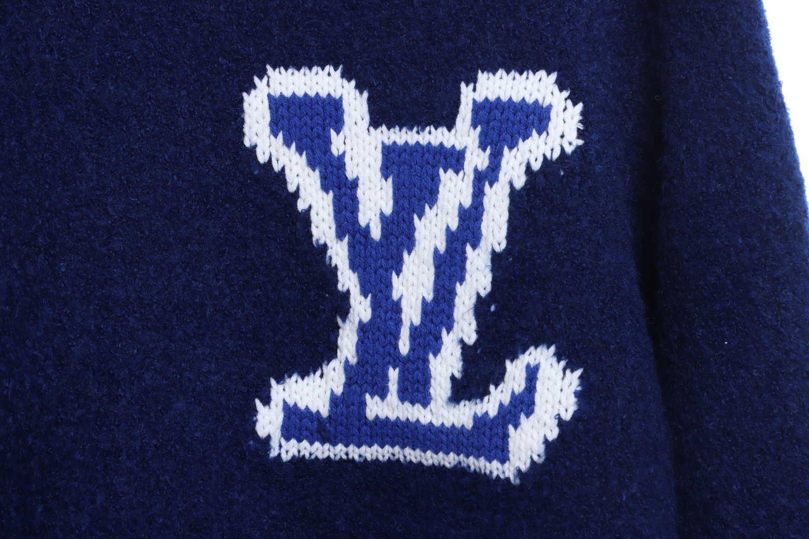 Louis Vuitton Classic LOGO Sweater Blue
