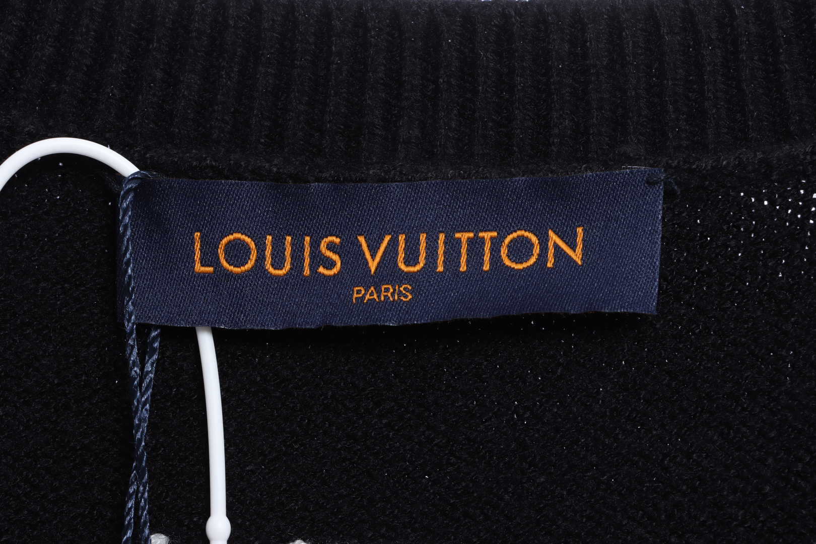 Louis Vuitton Clock Intarsia Sweater Black