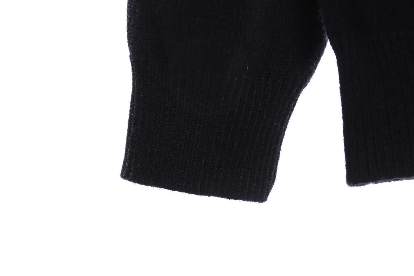 Louis Vuitton Clock Intarsia Sweater Black