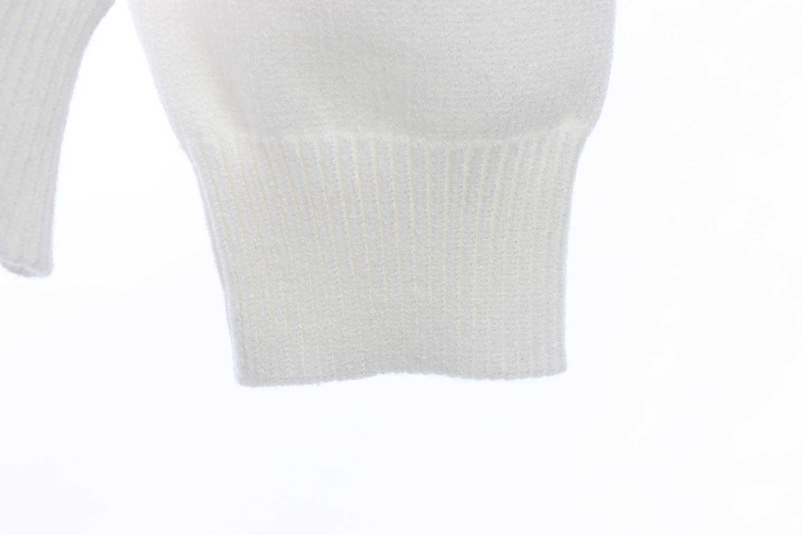 Louis Vuitton Clock Intarsia Sweater White