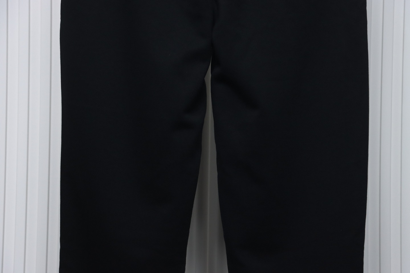 Louis Vuitton Embroidered Lettering Back Pocket Logo Trousers Black