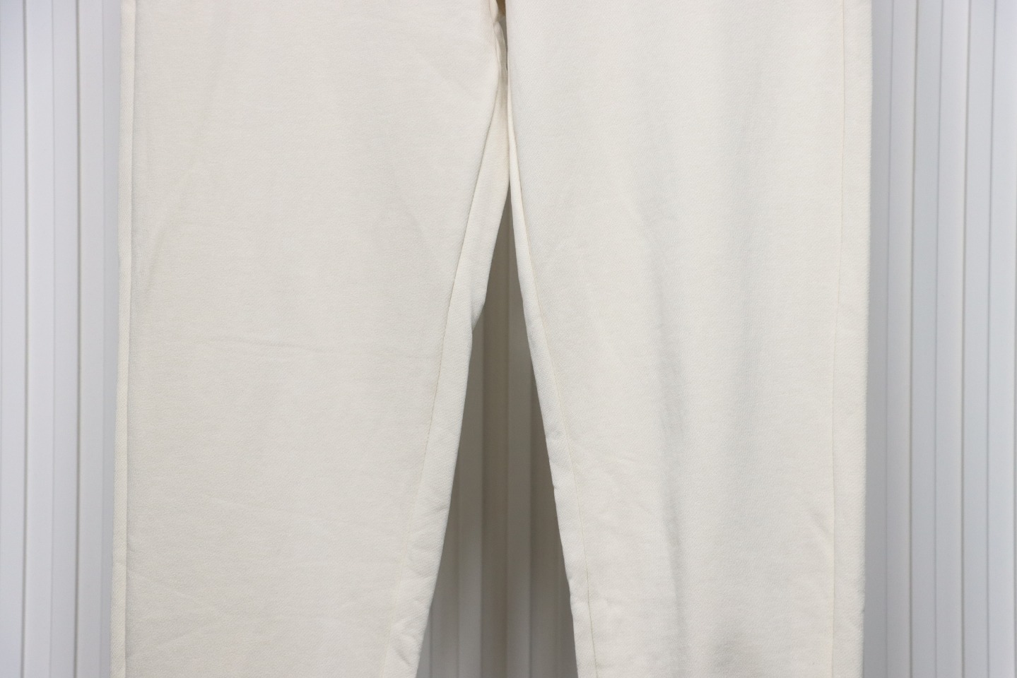 Louis Vuitton Embroidered Lettering Back Pocket Logo Trousers White