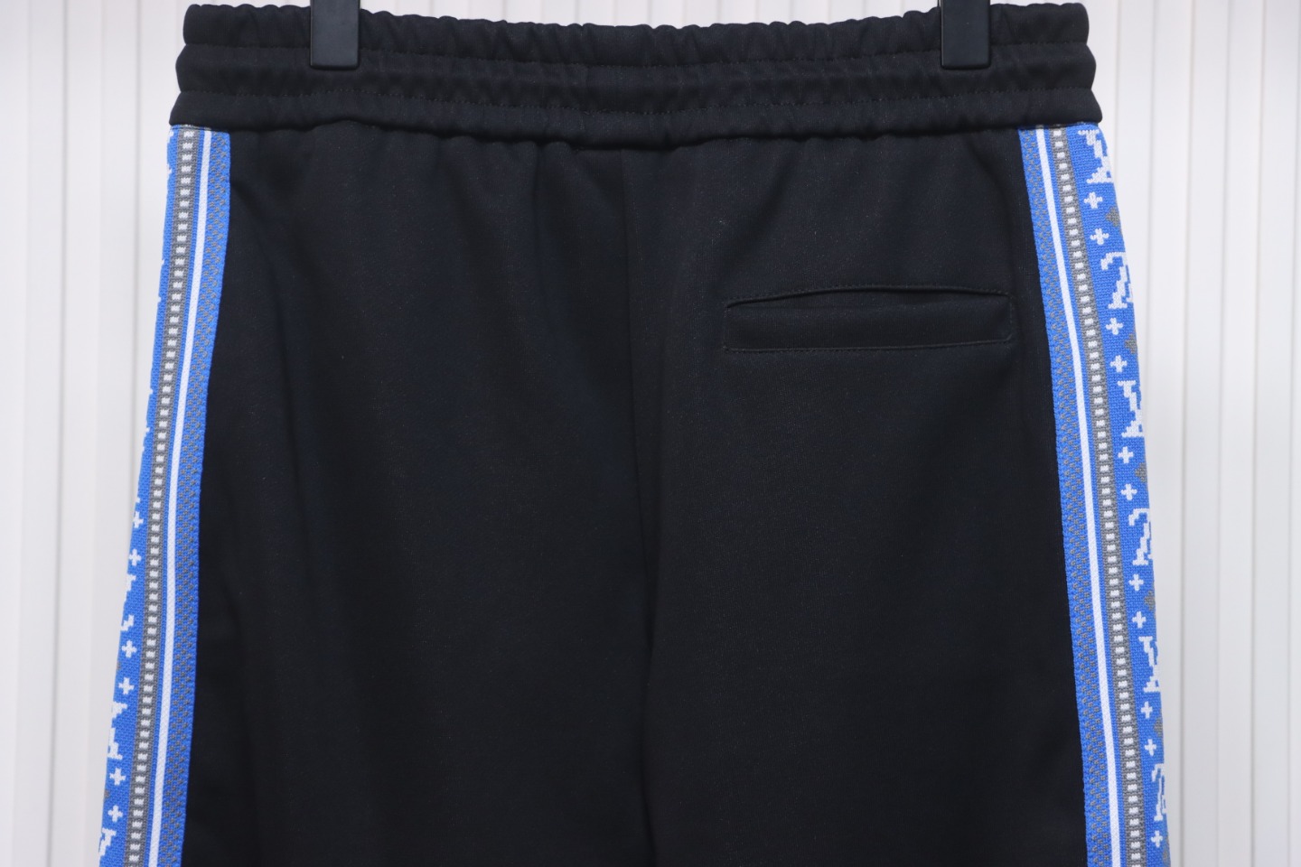 Louis Vuitton Fair Isle Blue Web Stripe Tracksuit Pants