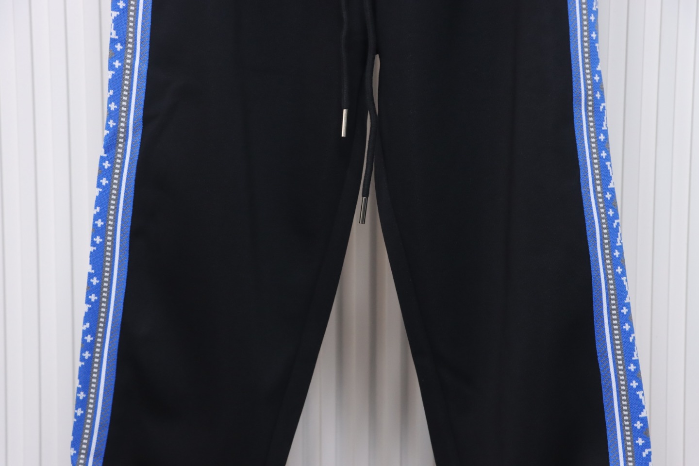 Louis Vuitton Fair Isle Blue Web Stripe Tracksuit Pants