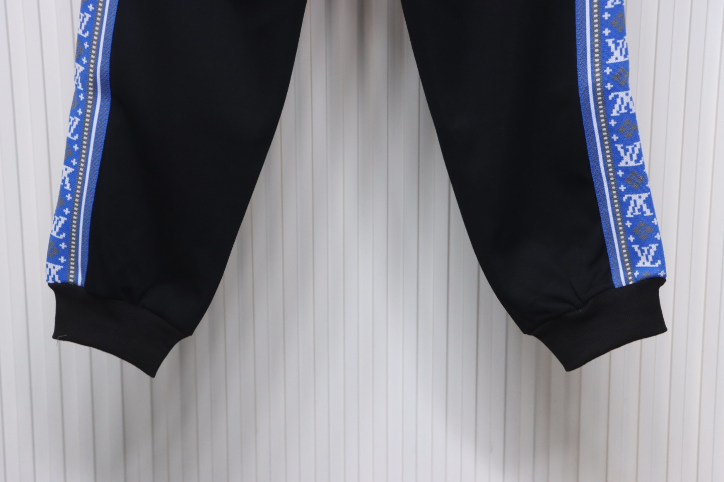 Louis Vuitton Fair Isle Blue Web Stripe Tracksuit Pants