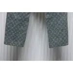 Louis Vuitton Graffiti Gradient Embroidered Jeans
