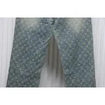 Louis Vuitton Graffiti Gradient Embroidered Jeans