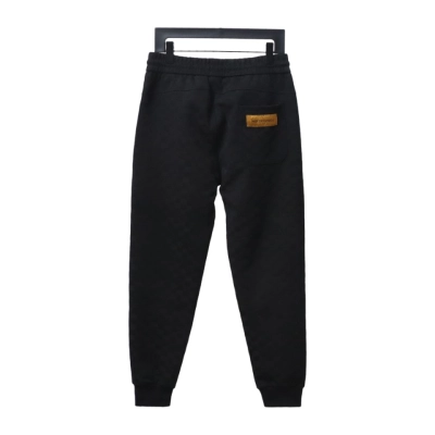 Louis Vuitton Logo Checkerboard Pocket Zip Trousers 02
