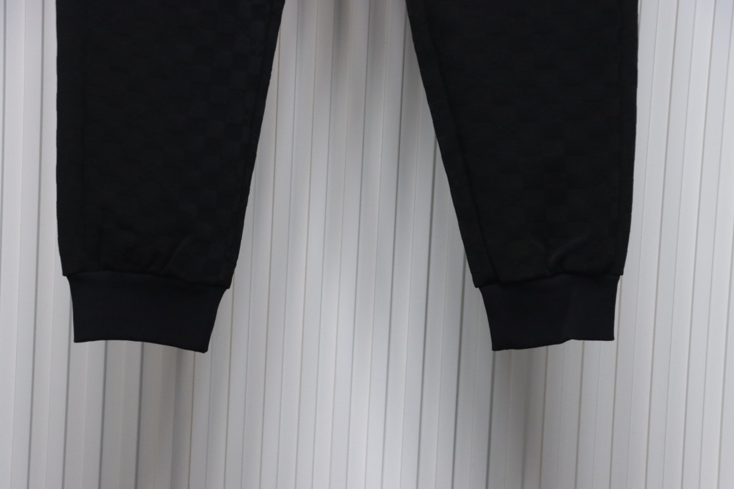 Louis Vuitton Logo Checkerboard Pocket Zip Trousers