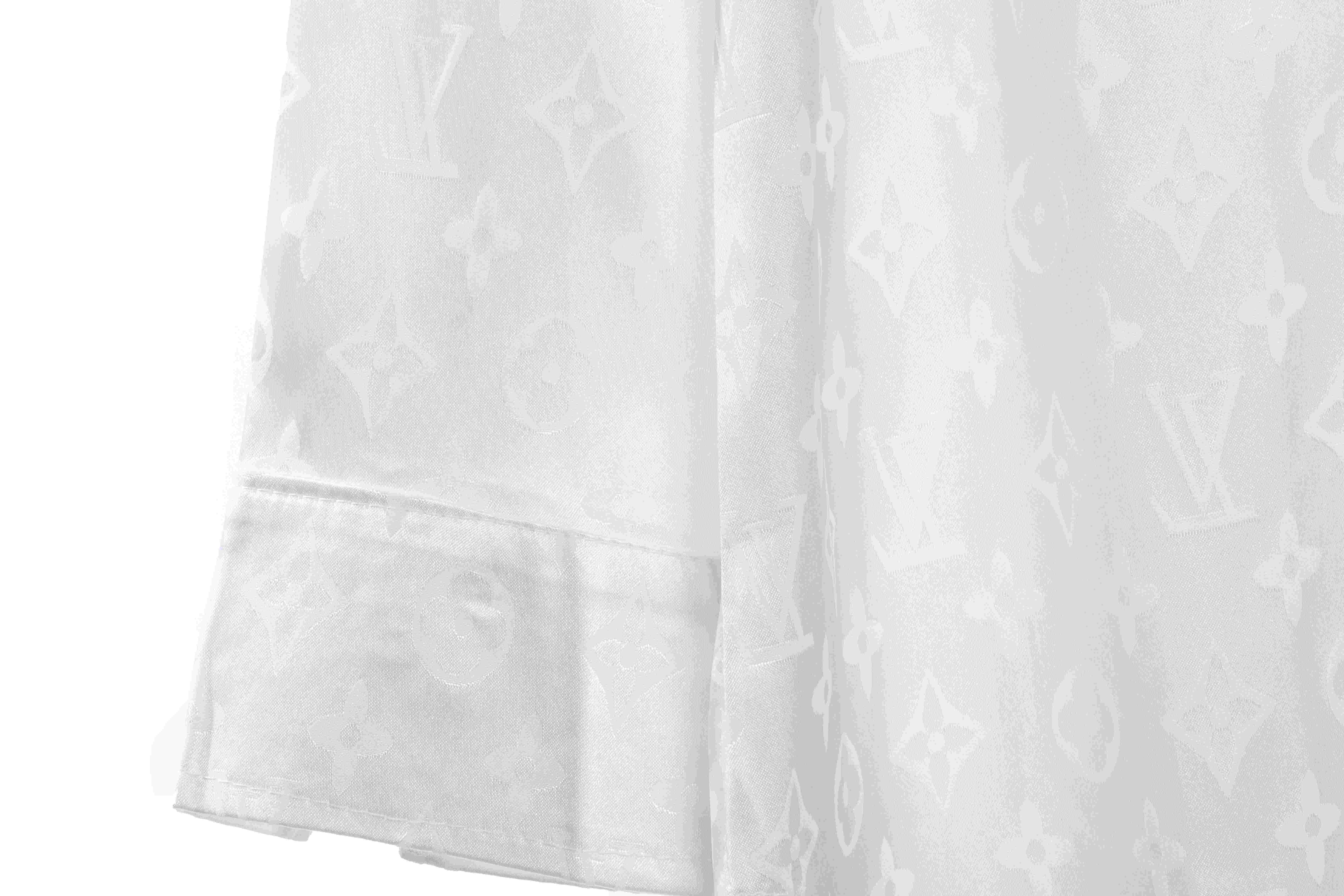Louis Vuitton Presbyopic Dark Pattern All Over Printed Shirt White