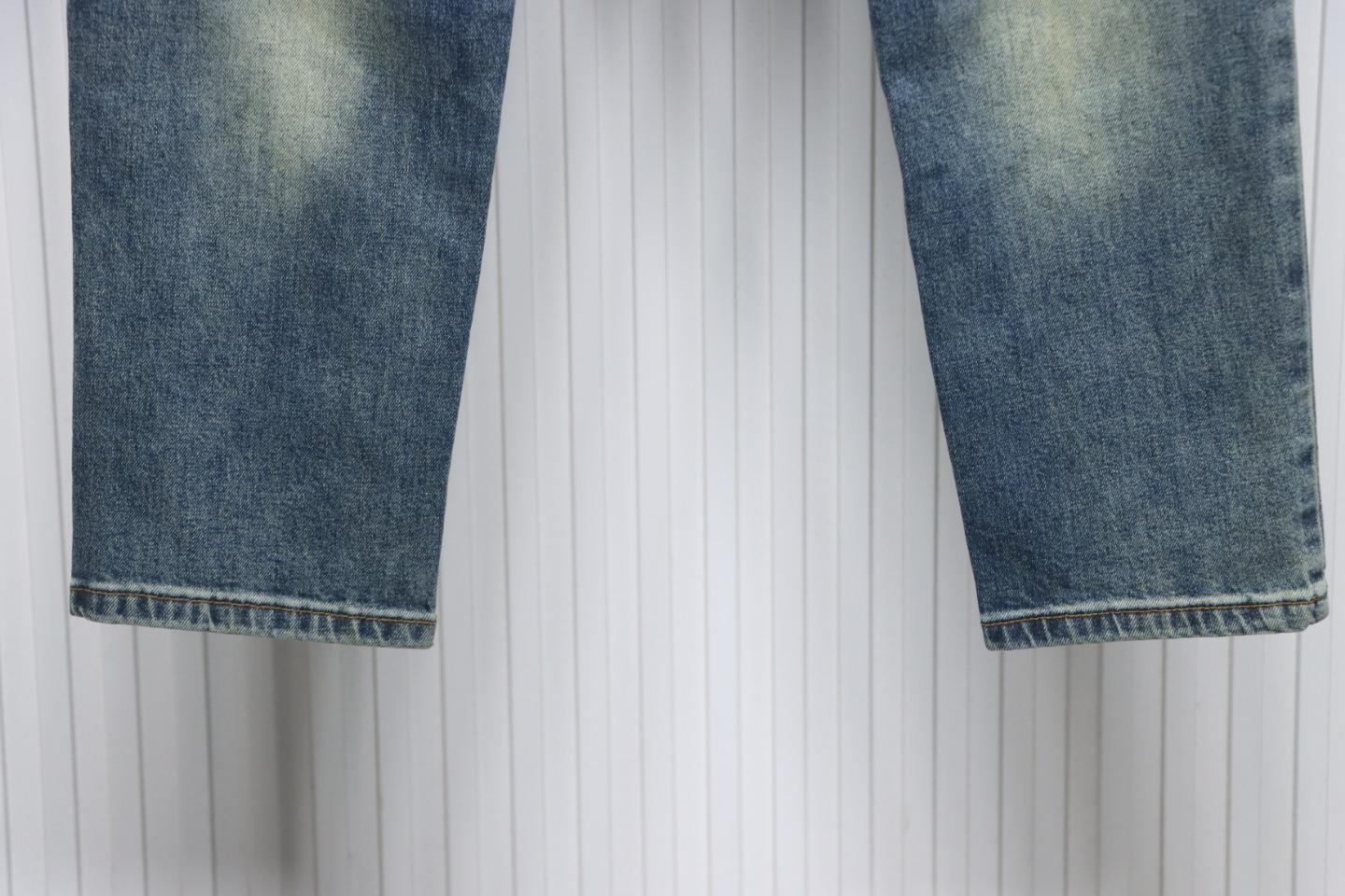 Louis Vuitton Pumpkin Embroidered Jeans