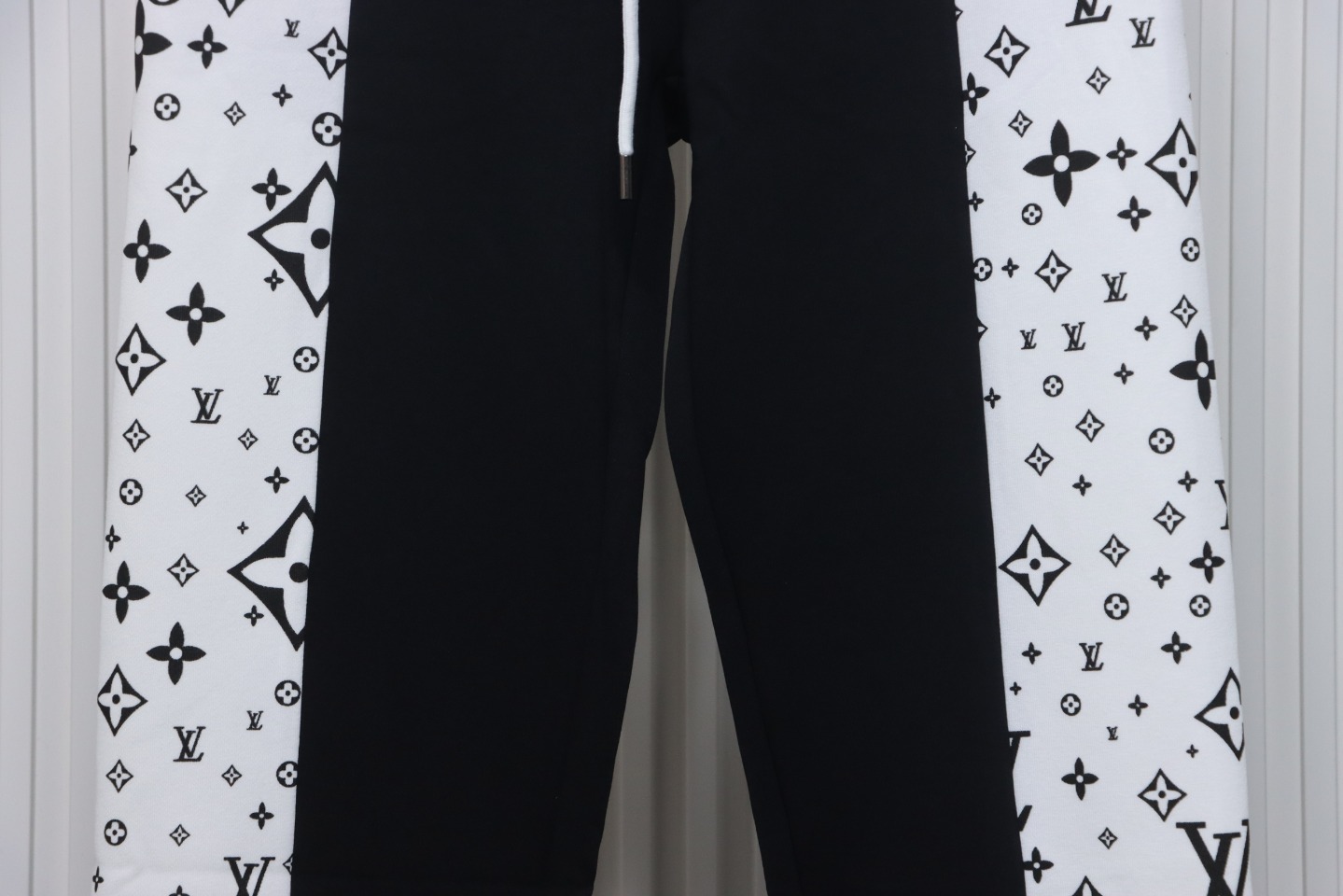 Louis Vuitton Side Monogram Logo Patchwork Trousers