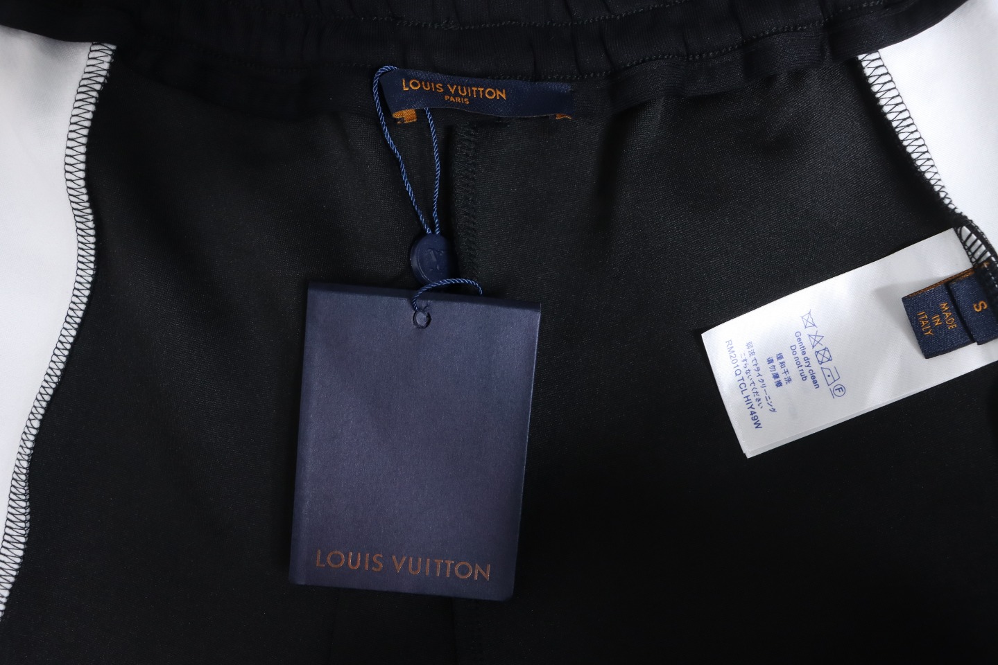 Louis Vuitton Side Monogram Logo Patchwork Trousers