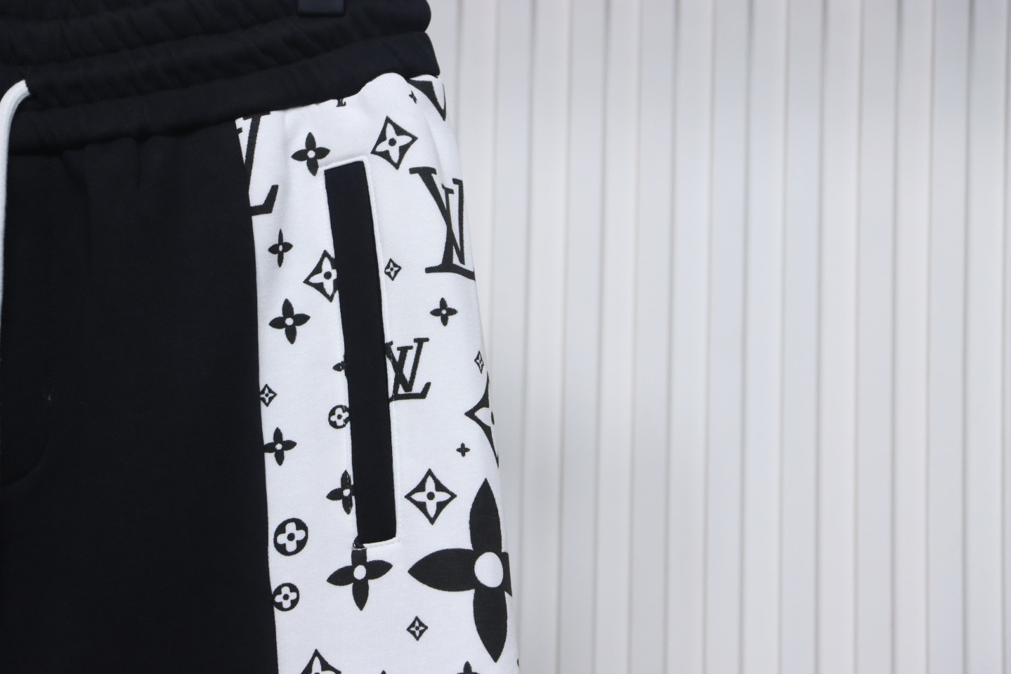 Louis Vuitton Side Monogram Logo Patchwork Trousers
