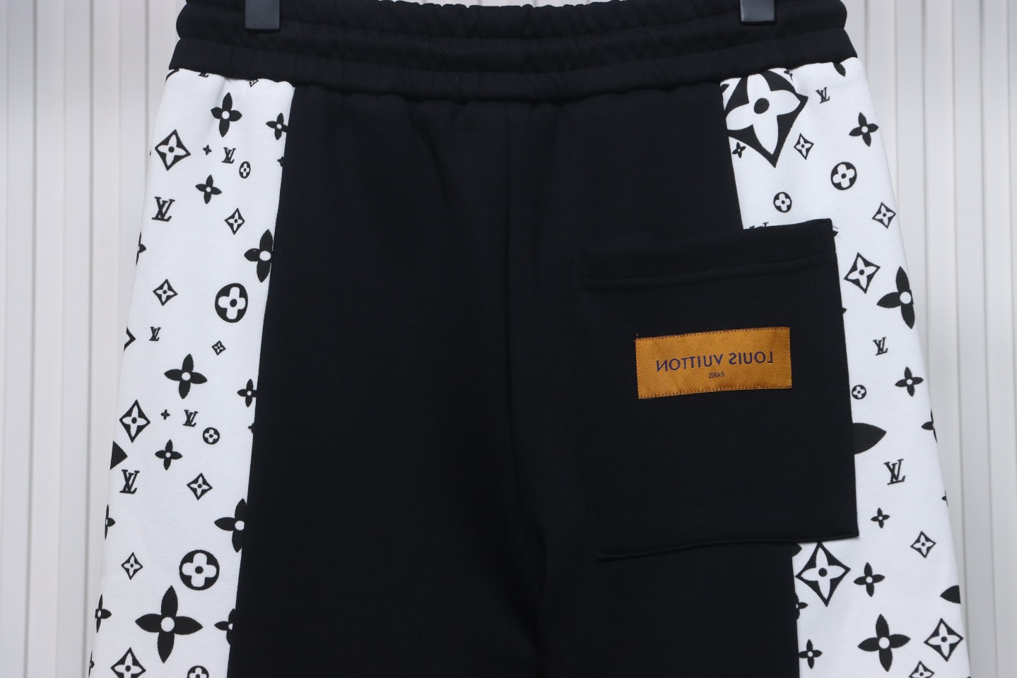 Louis Vuitton Side Monogram Logo Patchwork Trousers