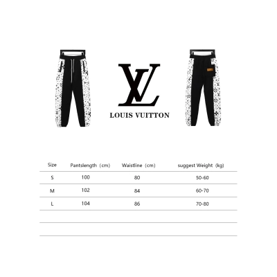 Louis Vuitton Side Monogram Logo Patchwork Trousers 02