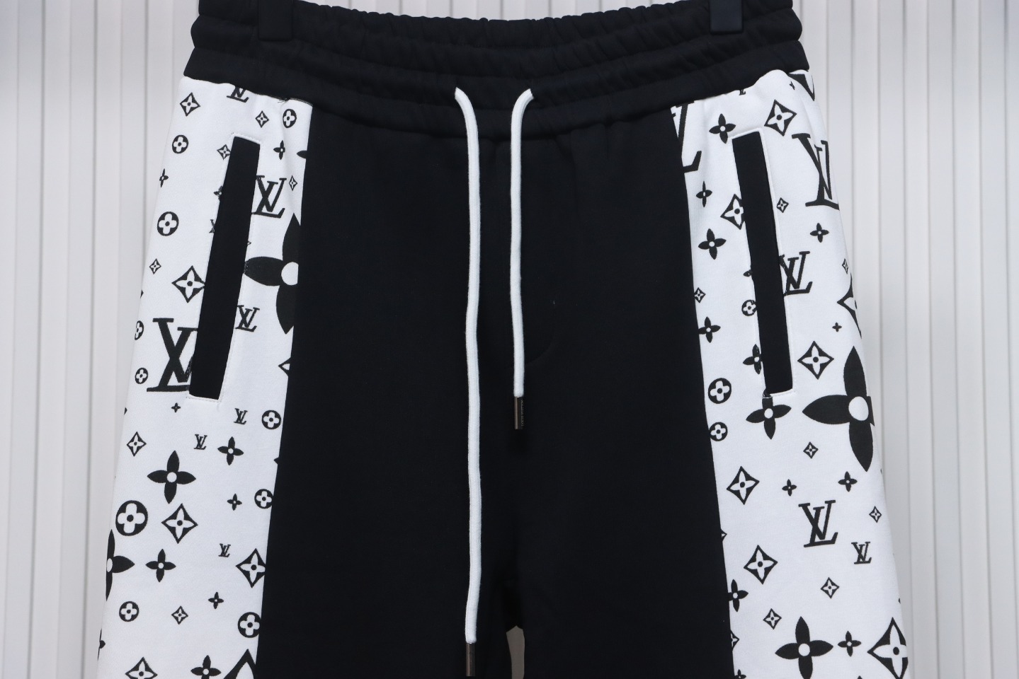 Louis Vuitton Side Monogram Logo Patchwork Trousers