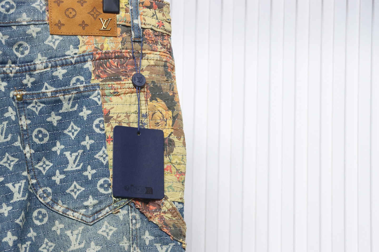 Louis Vuitton Vintage Rose Denim Pants